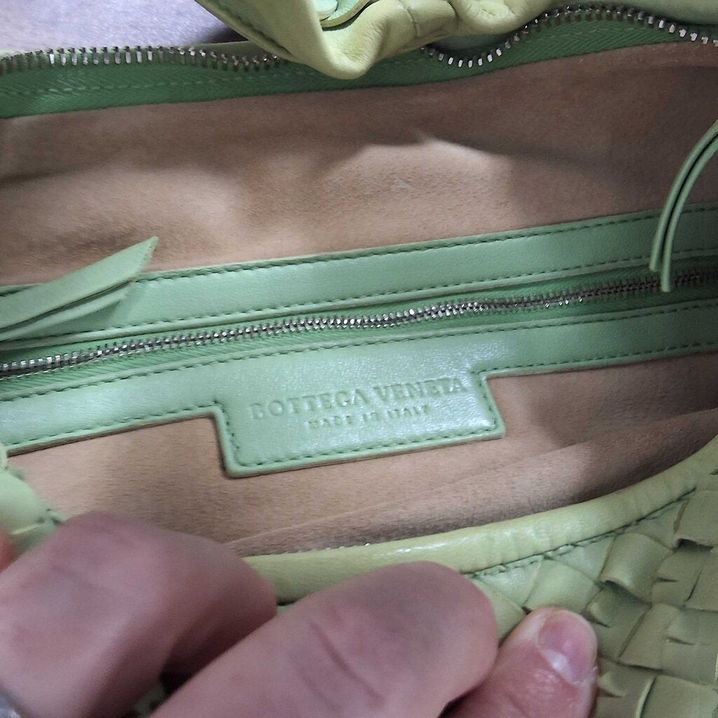 Bottega Veneta Leather Bag/Braid Trim