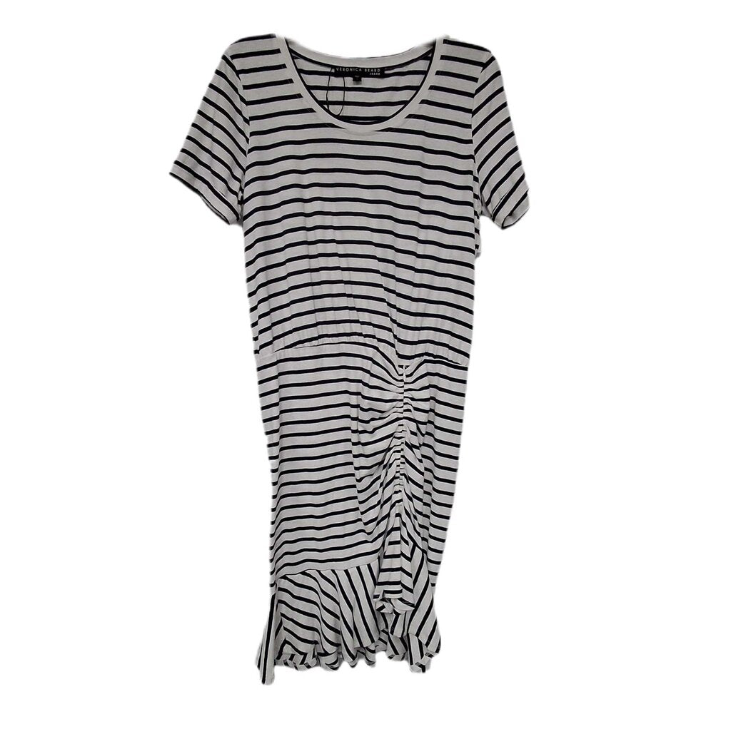 Veronica Beard short sleeve knit dress/stripe