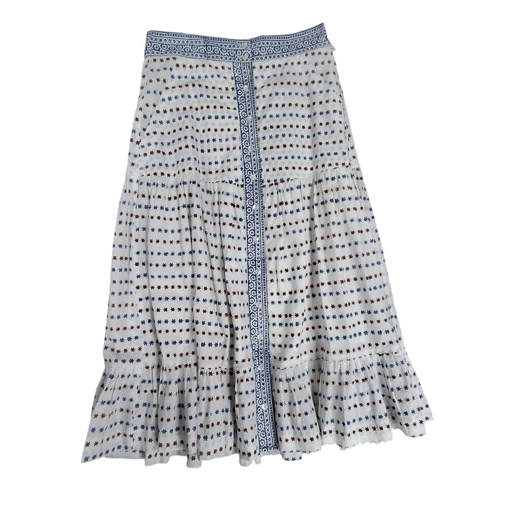 Oliphant maxi skirt/star/tribal pattern