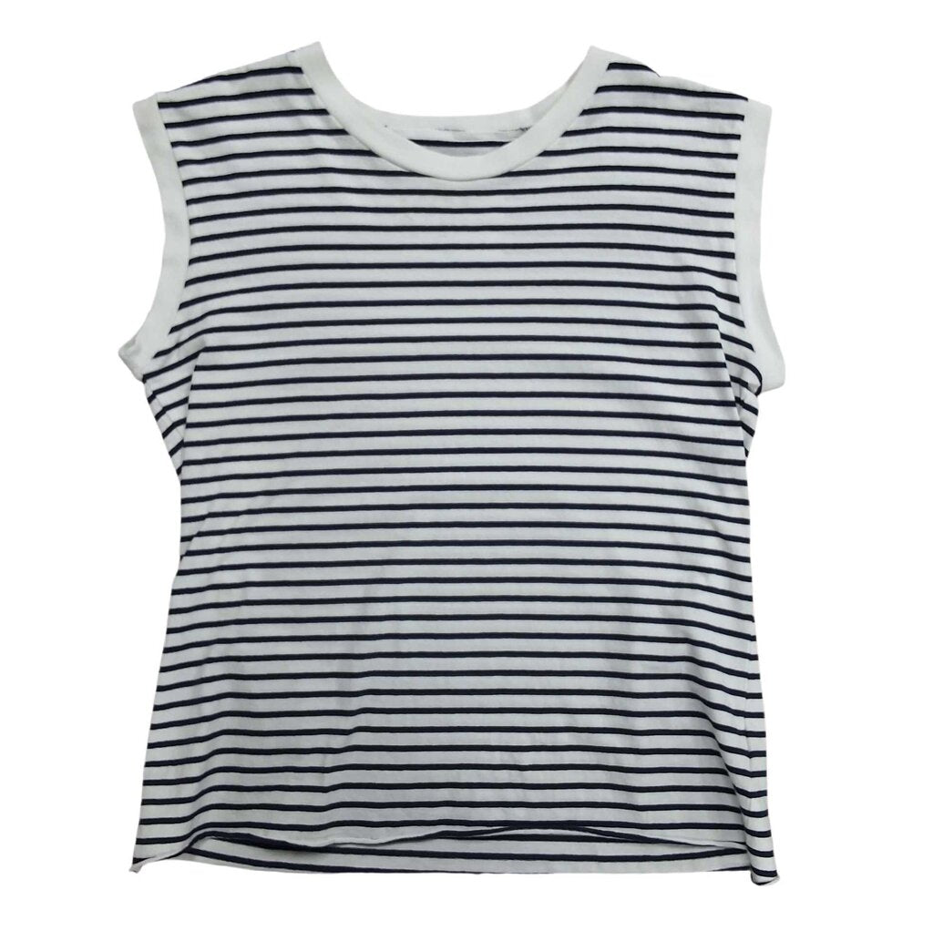 Frank & Eileen sleeveless knit top/stripe