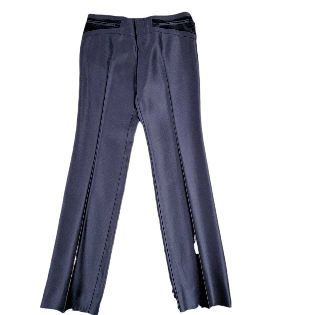 Gucci velvet waist slacks/sheen