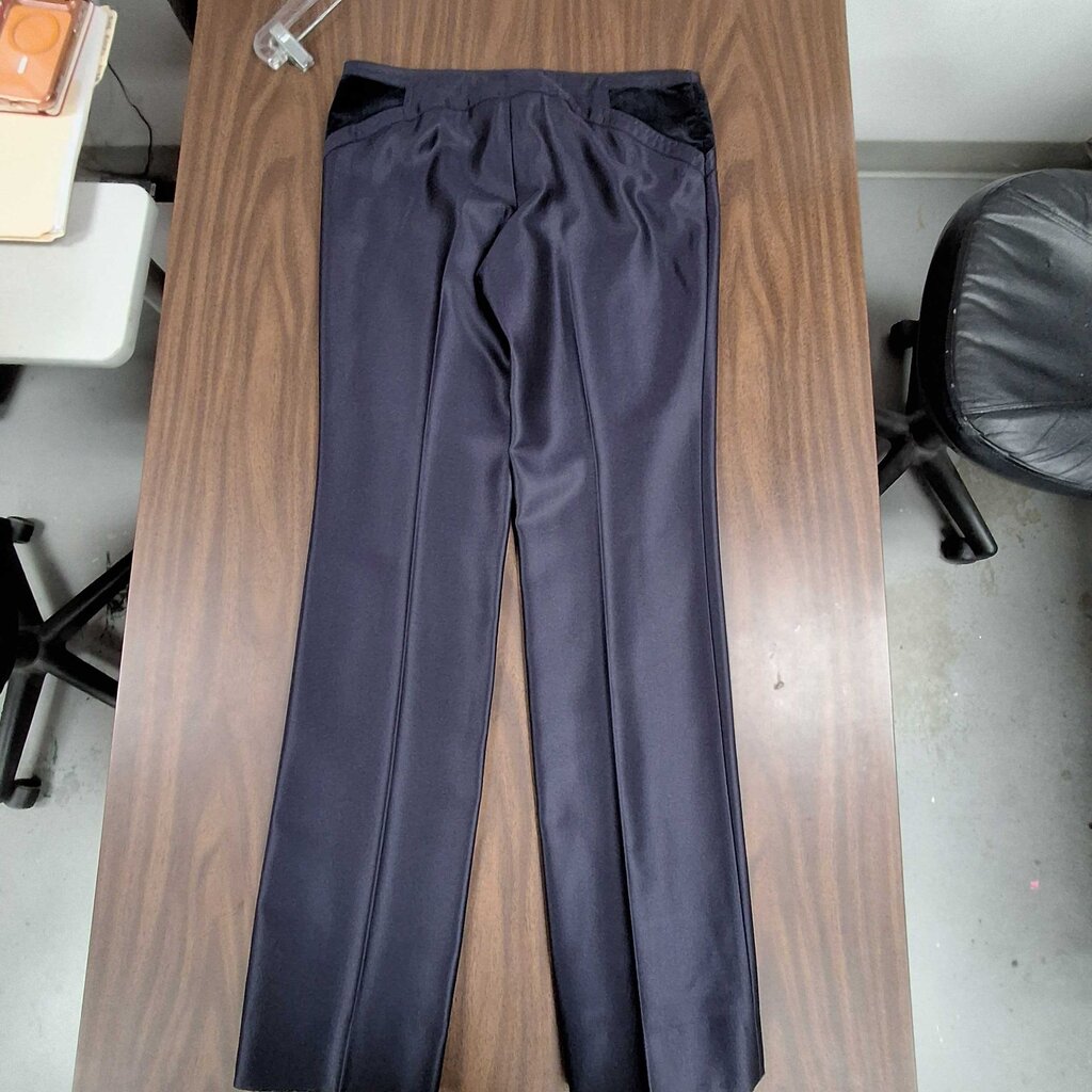 Gucci velvet waist slacks/sheen