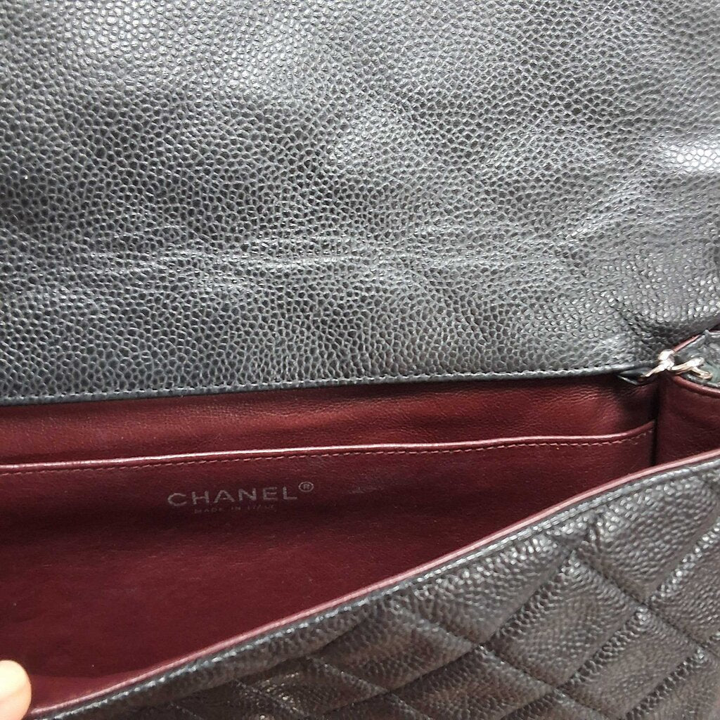 Chanel Vintage Quilted Flapbag/Caviar