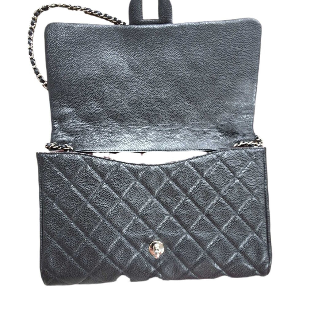 Chanel Vintage Quilted Flapbag/Caviar
