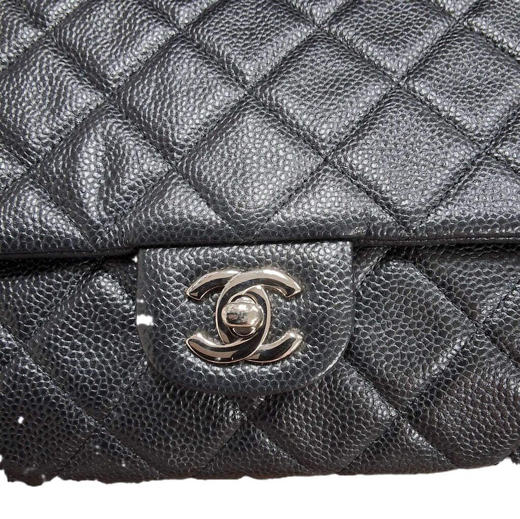 Chanel Vintage Quilted Flapbag/Caviar