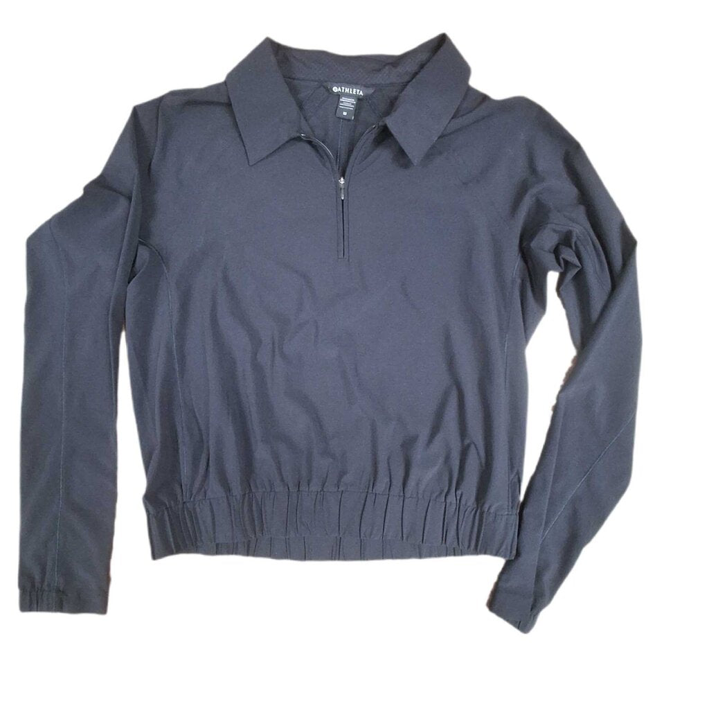 Athleta long sleeve thin popover top