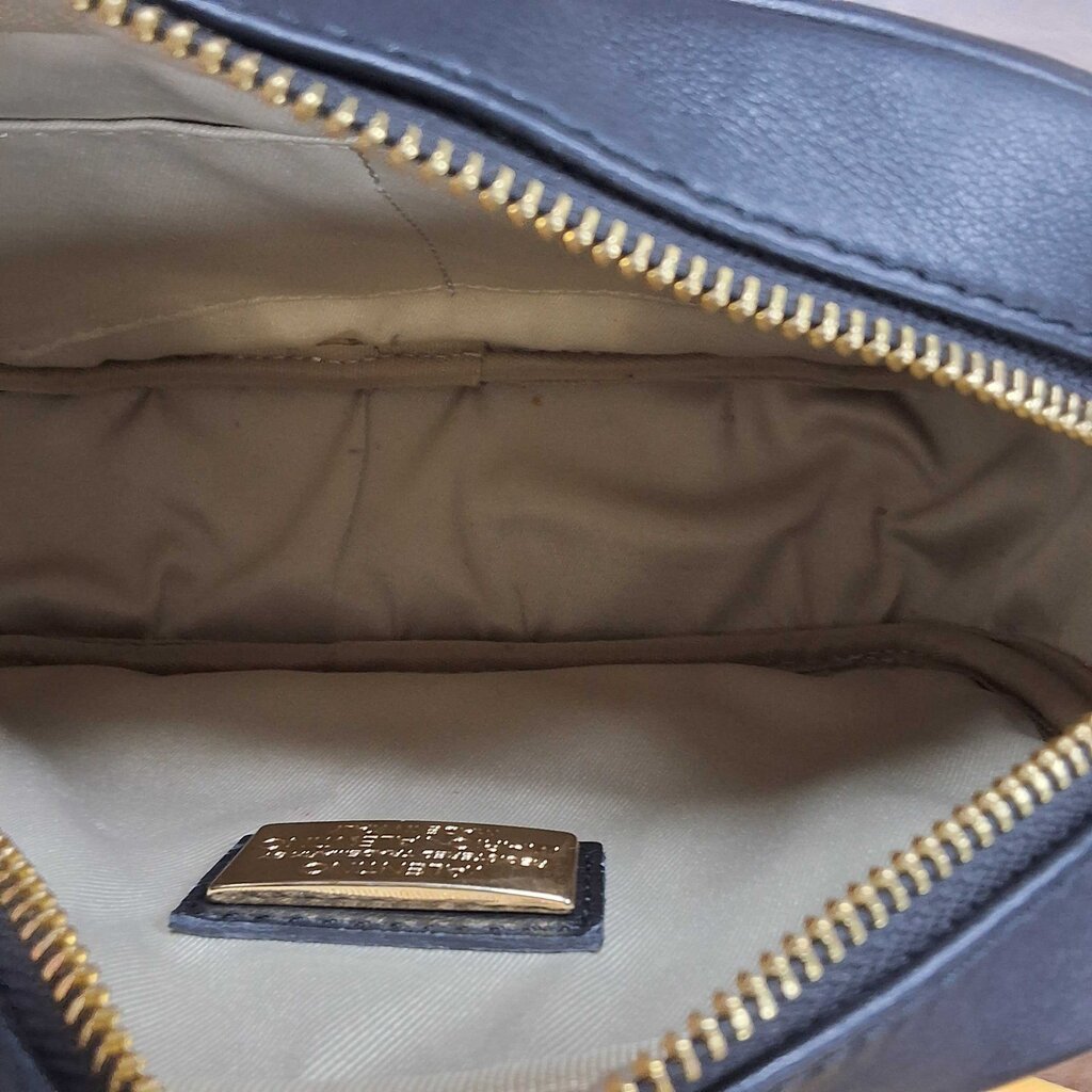 Valentino by Mario Leather Crossbody/Logo