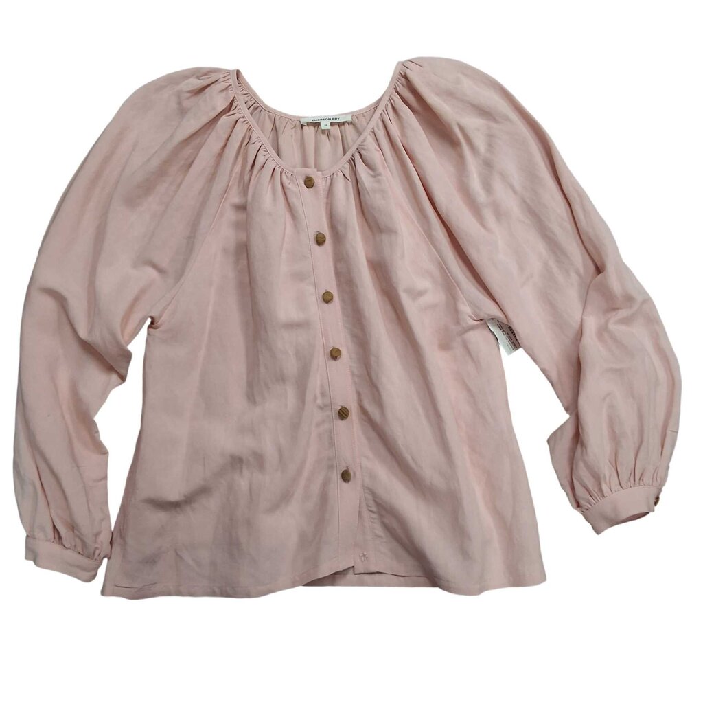 Emerson Fry long sleeve top/gathered neck