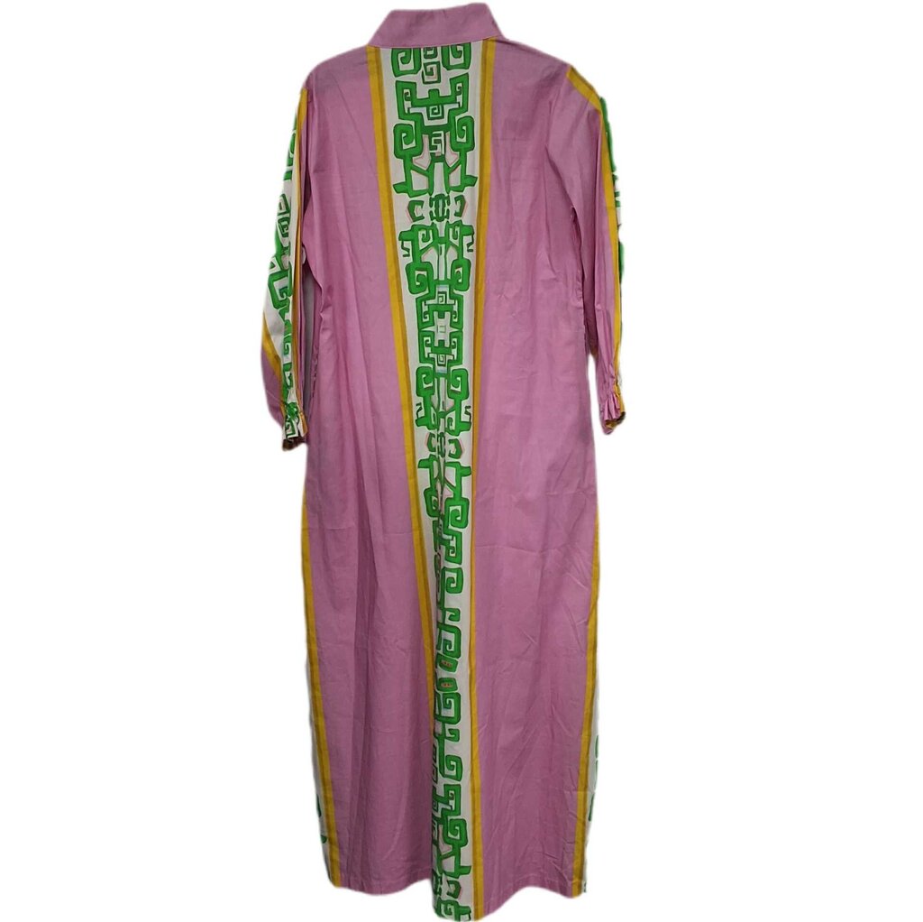 House of MBR long sleee maxi/abestract