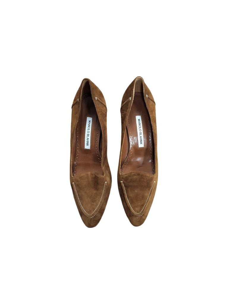 Manolo Pump/suede