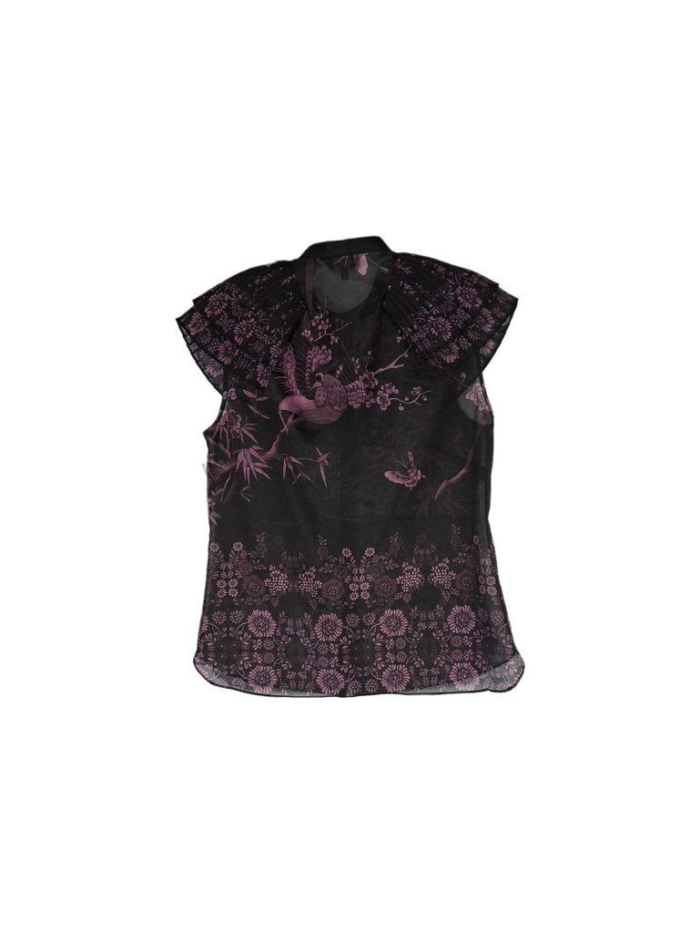 Ted Baker Sleeveless Top w/ floral