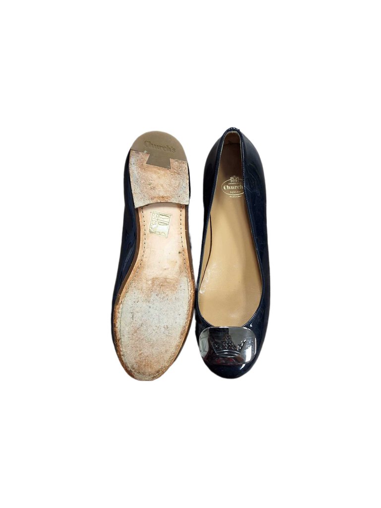 Churchs Patent Flat/bkle