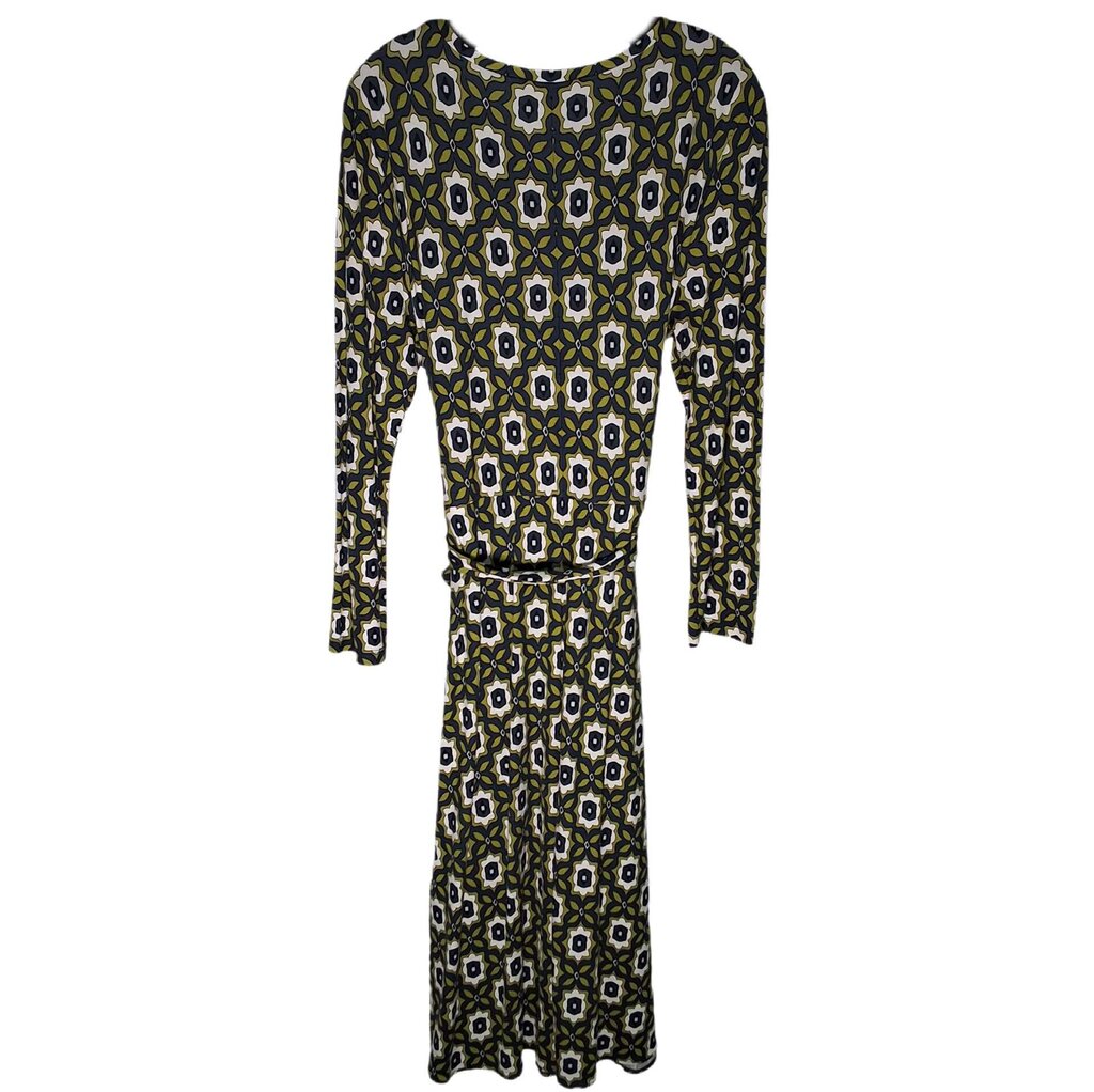 Weekend maxmara long sleeve knit dress/geometric