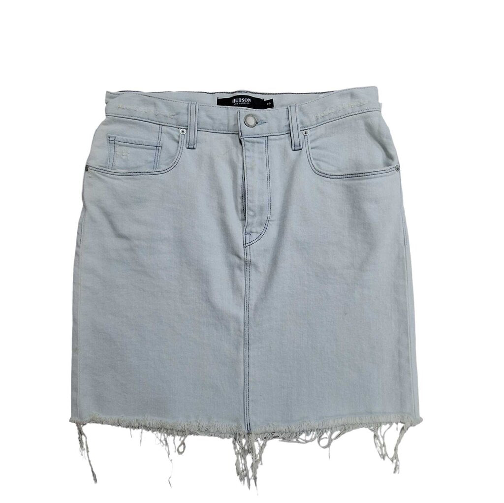 Hudson denim skirt/unhemmed