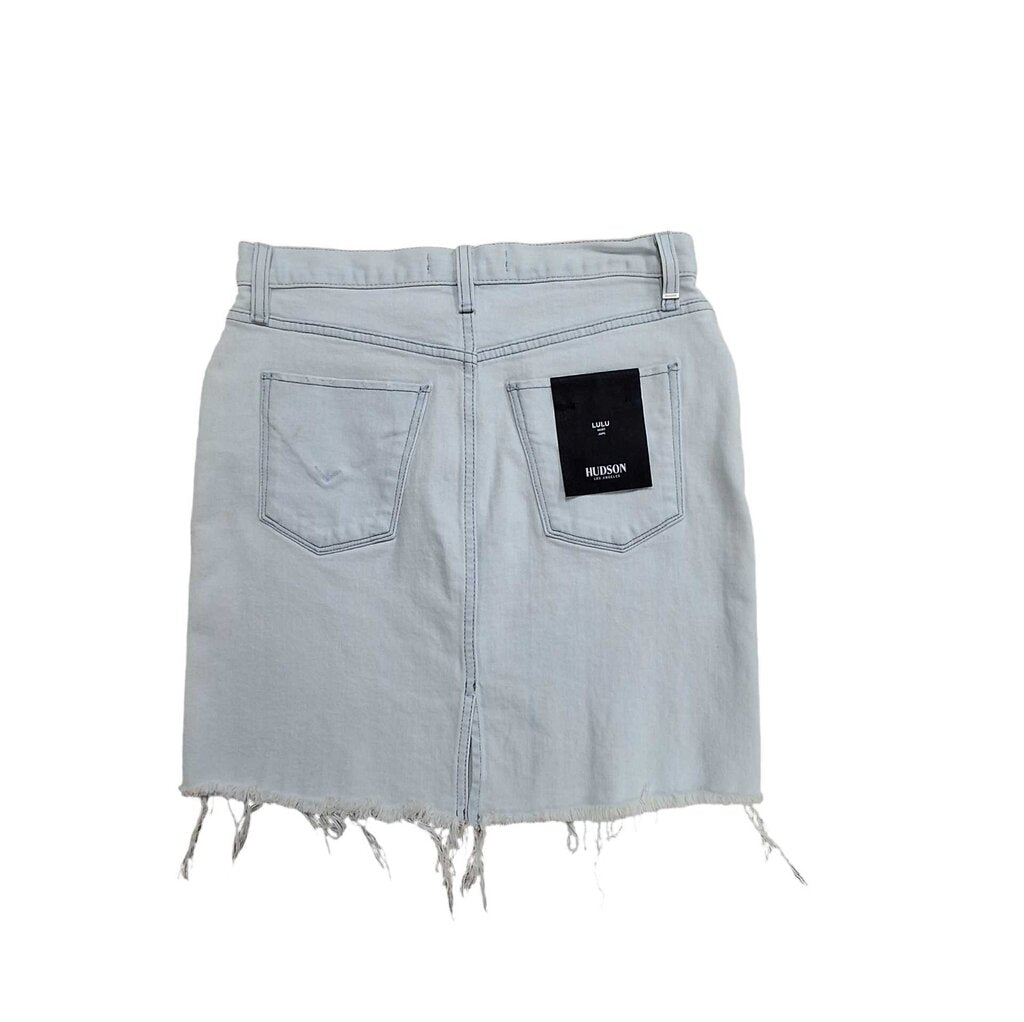 Hudson denim skirt/unhemmed