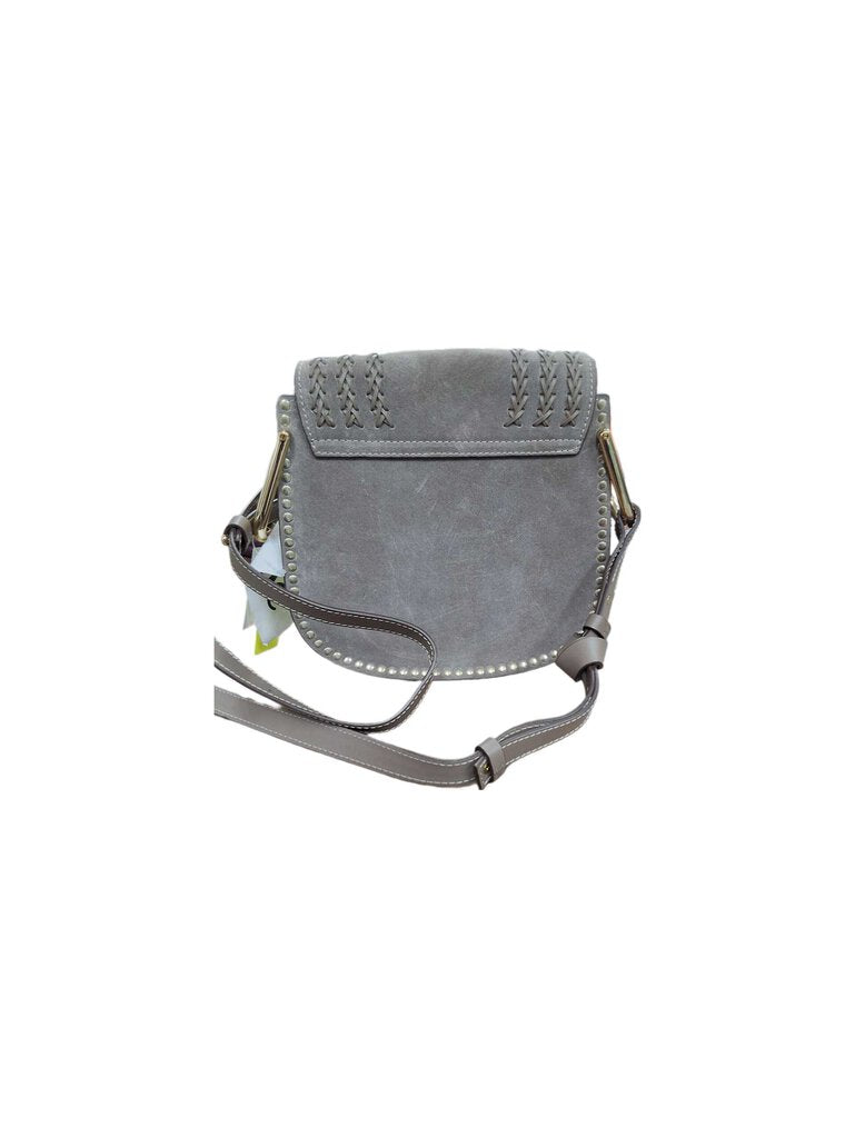 chloe suede crossbody/tassel