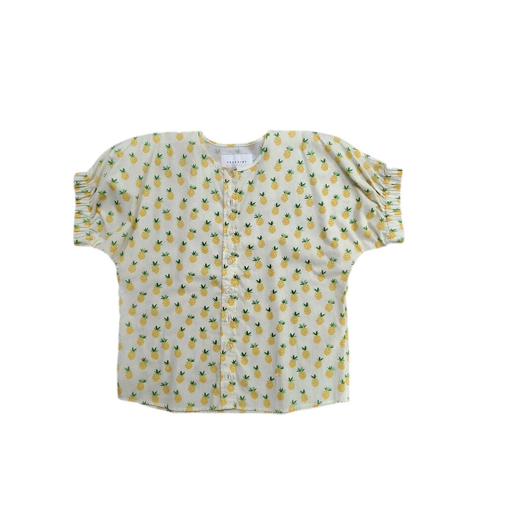 The Shirt short sleeve top/pineapples