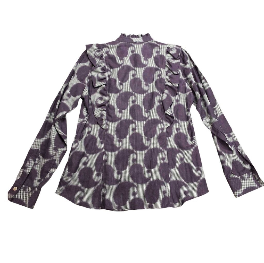 ls abstrct top/ruffle