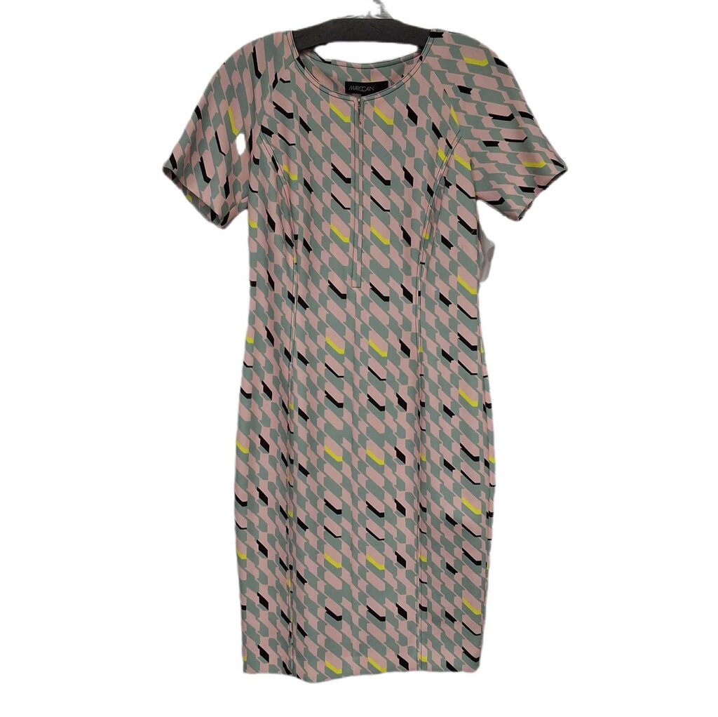 Marc Cain short sleeve knit dress/abstract pattern