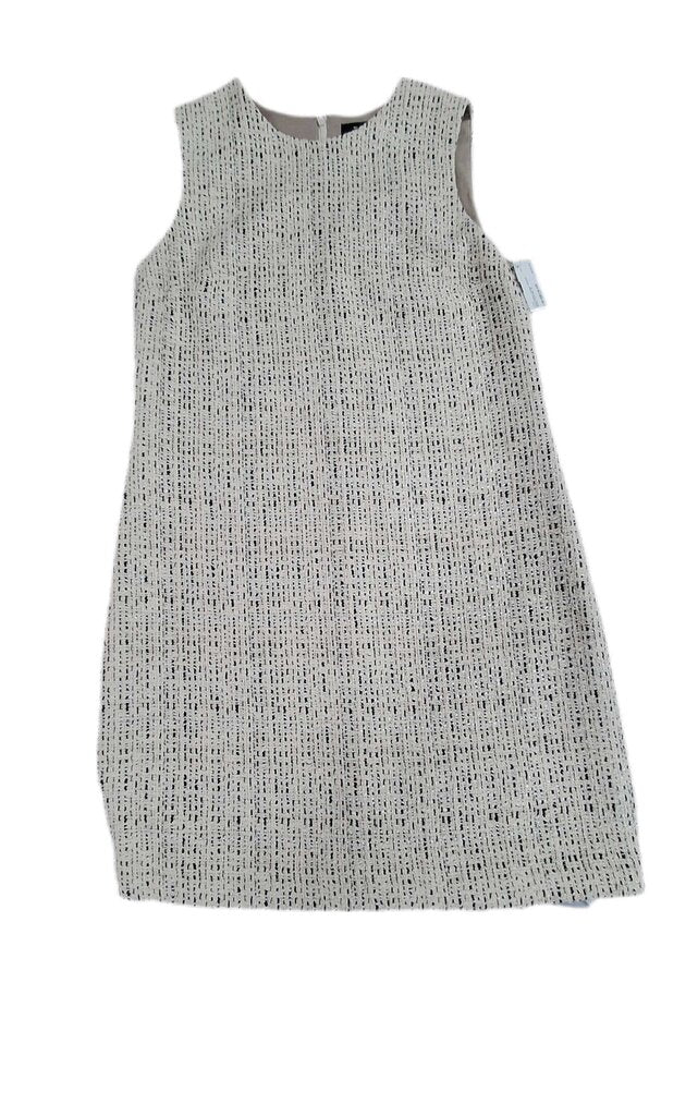 Theory sleeveless tweed sheath dress