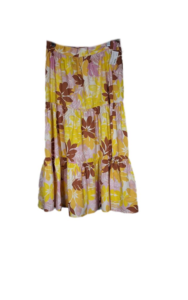 Xirena floral maxi skirt/tiers