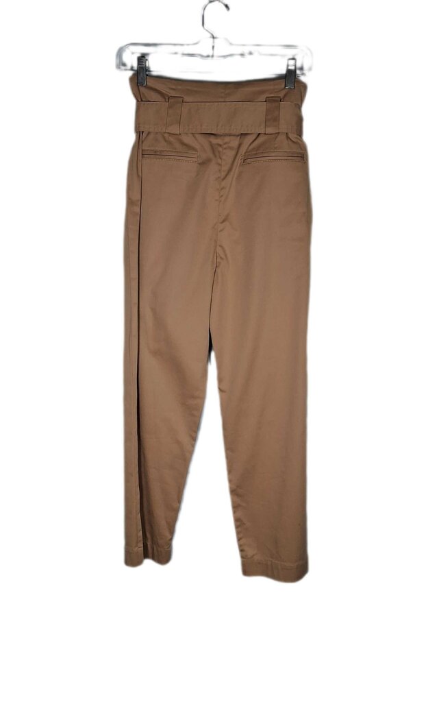Reiss paper bag crop pant/belt