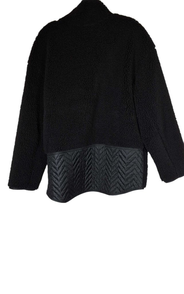 atketa chunky fleece popover jacket