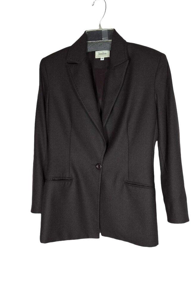 Neiman Marcus classic1 button blazer w/ stitching