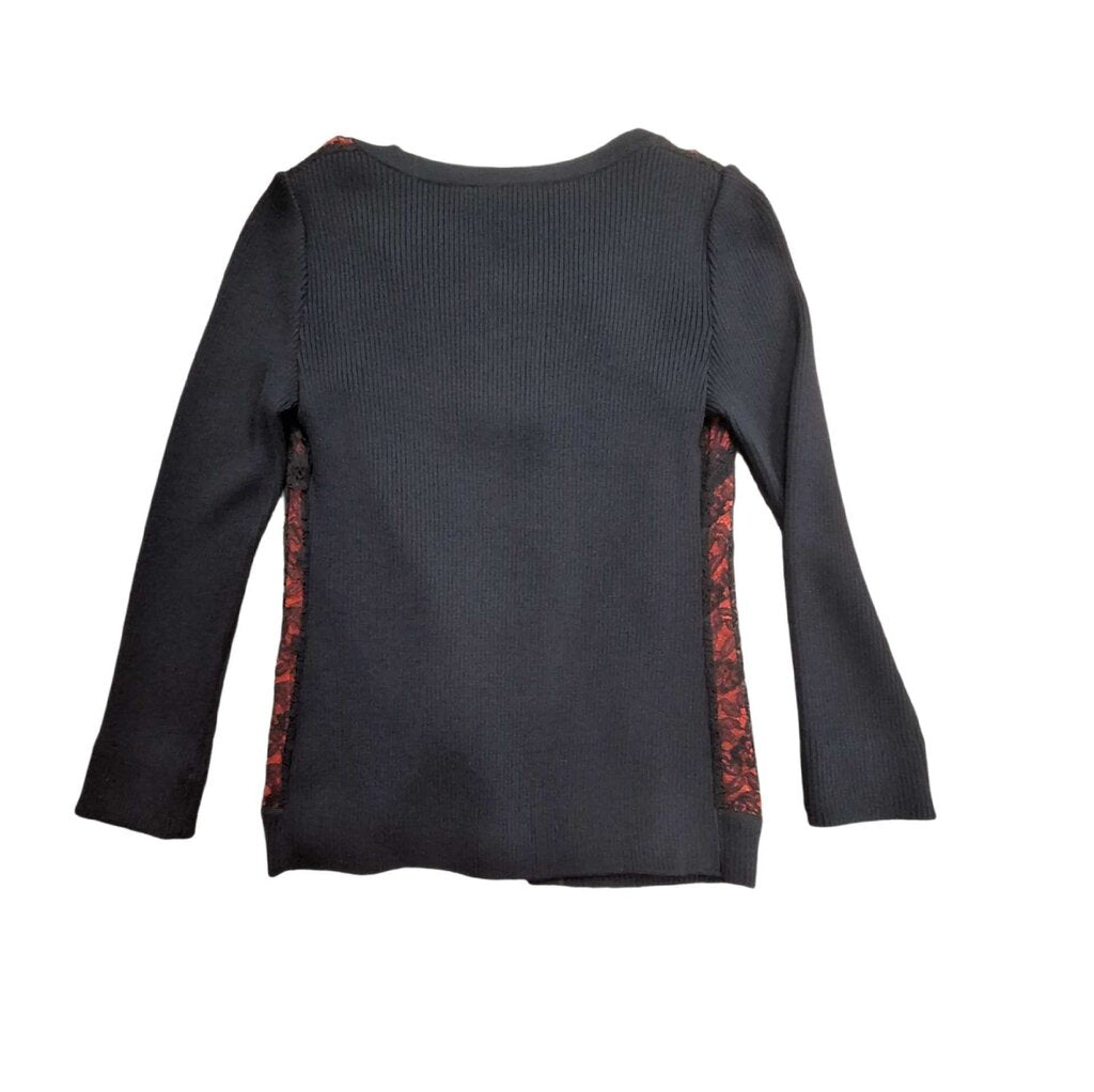 St John 2pc lace knit cardigan