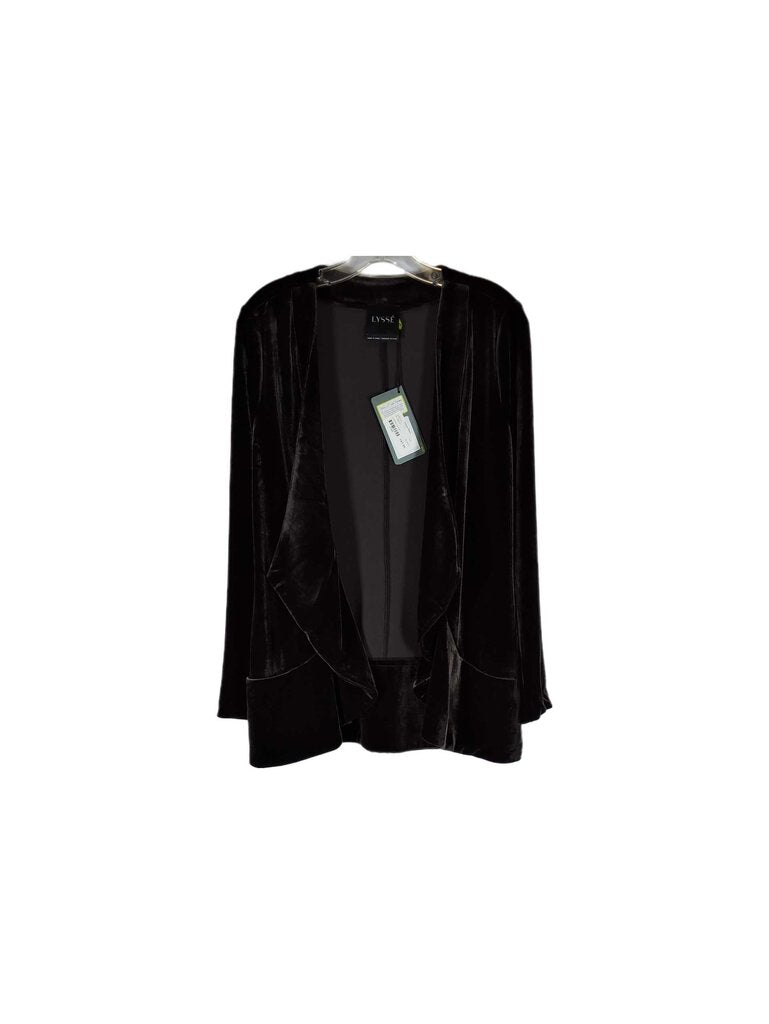Lysse long sleeve velvet jacket