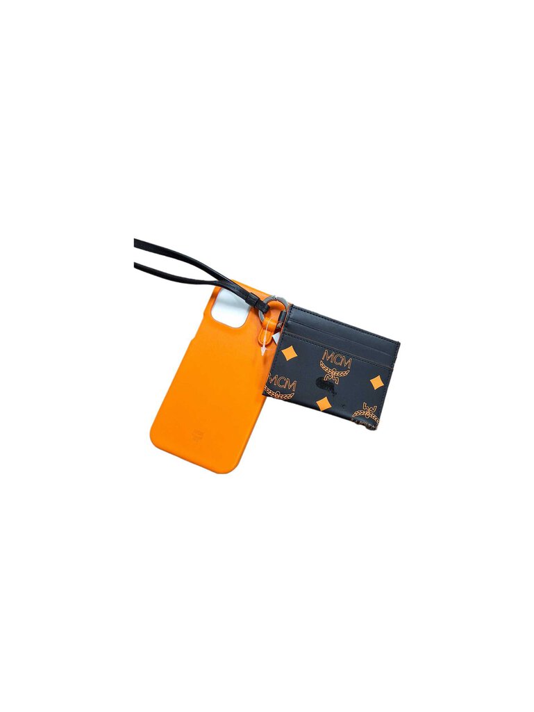 MCM iphone case/cardholder/lanyard