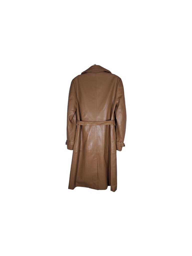Elie Tahari pleather coat/belt