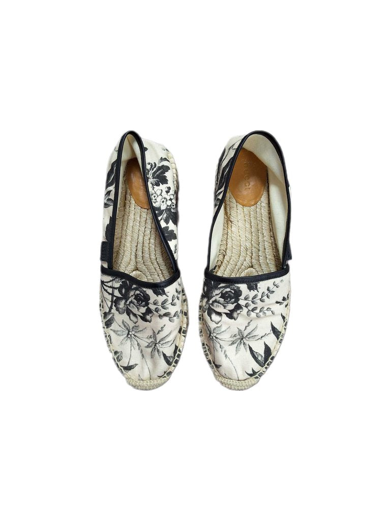 Gucci floral espadrilles