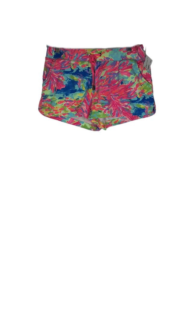 lilly pulitzer knit gym shorts/abstract