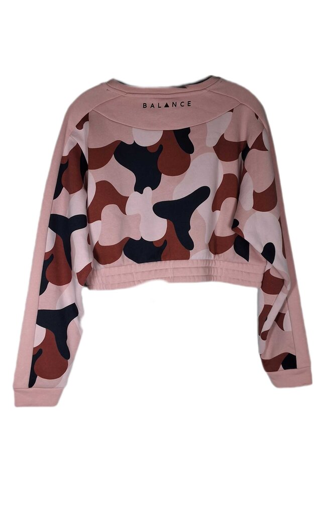 Balance Athletica crop sweatshirt/abstract