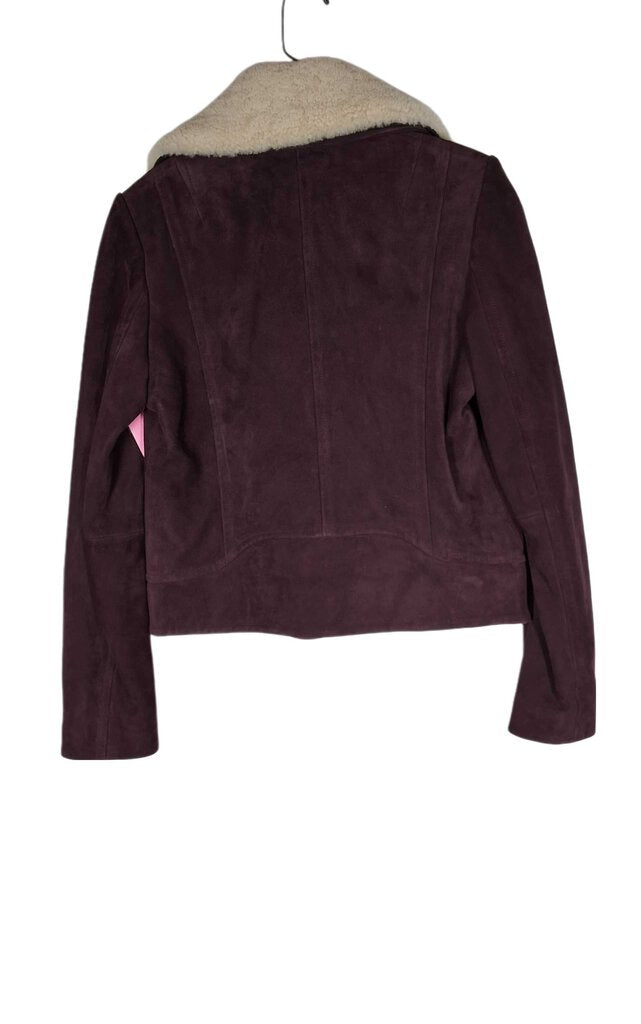 Rag & Bone suede moto jacket/shearlling