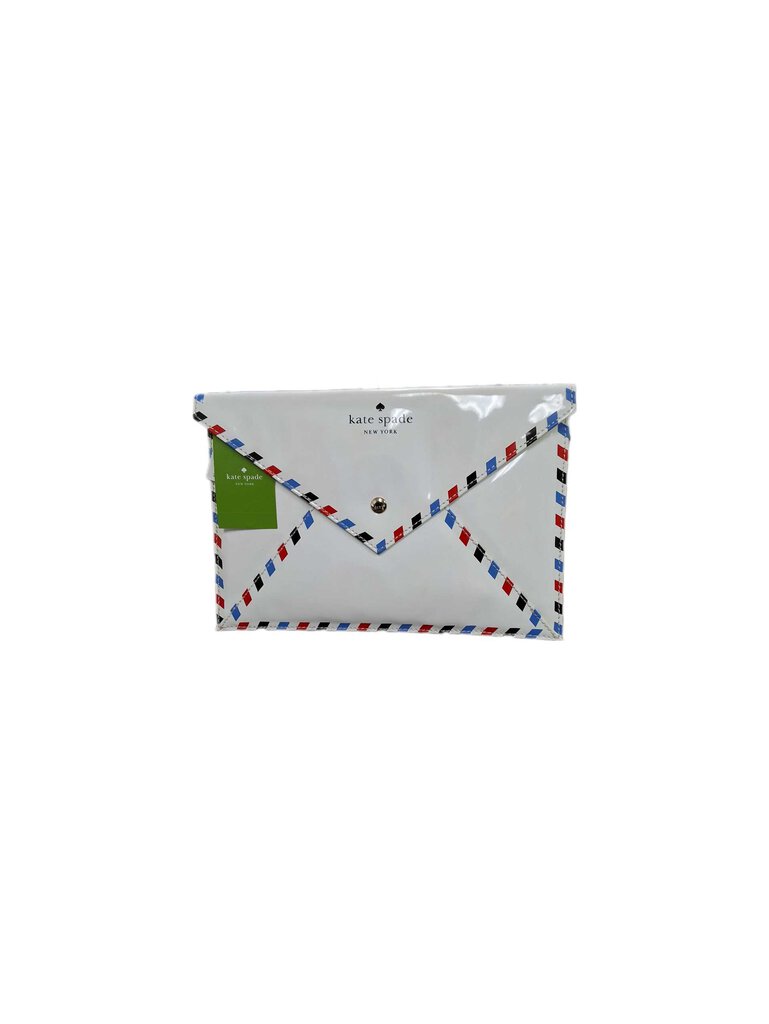Kate Spade patent clutch/mail envelope