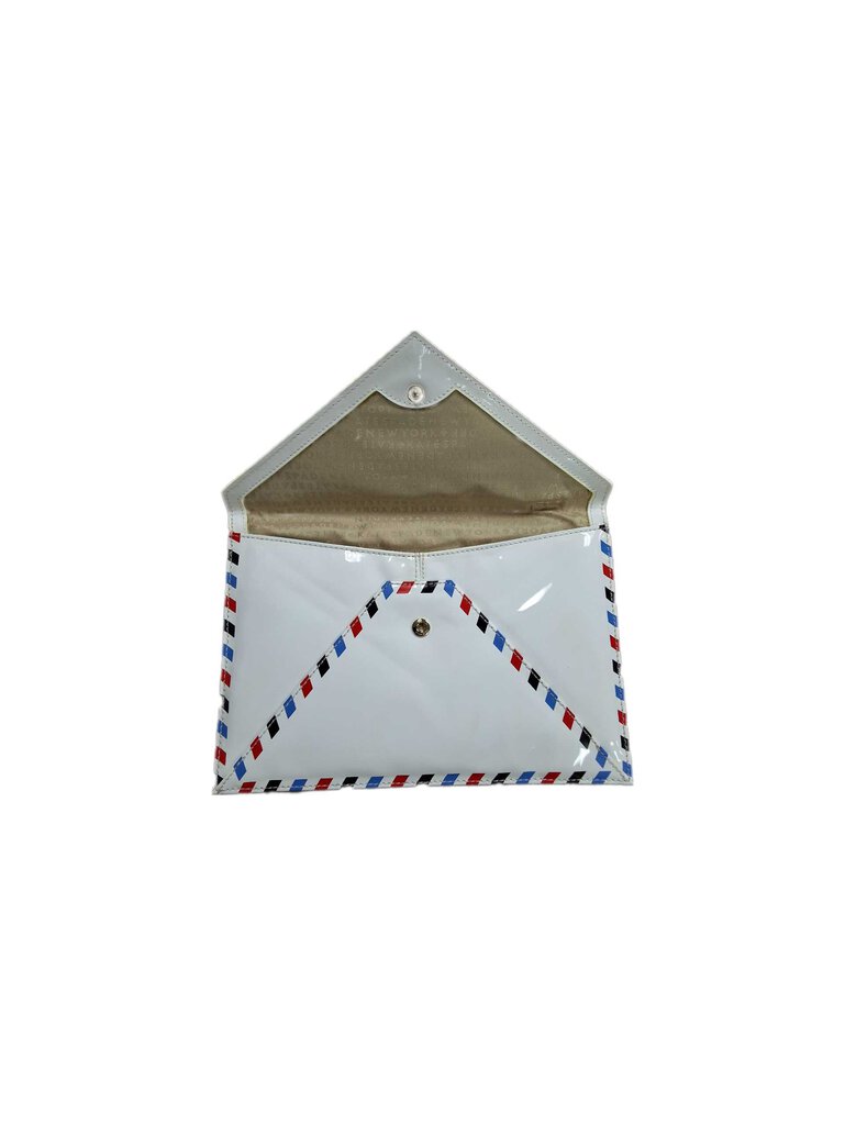 Kate Spade patent clutch/mail envelope