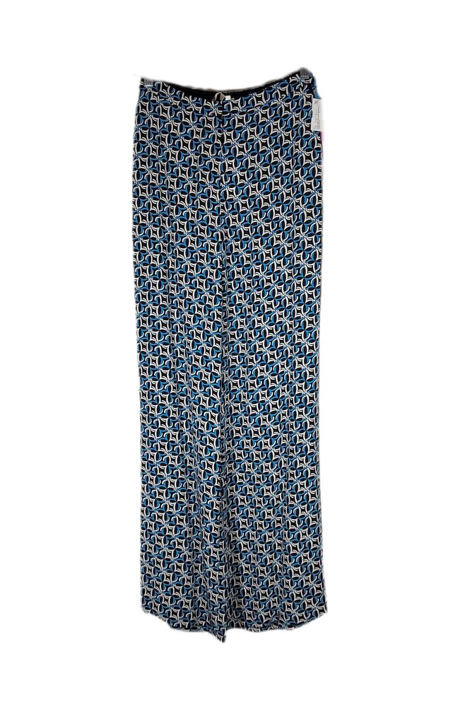 DVF wide-leg pant geometric
