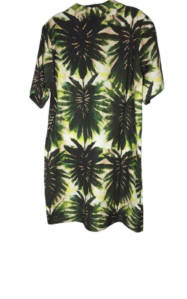 Marie Oliver short sleeve dress/palm leaves