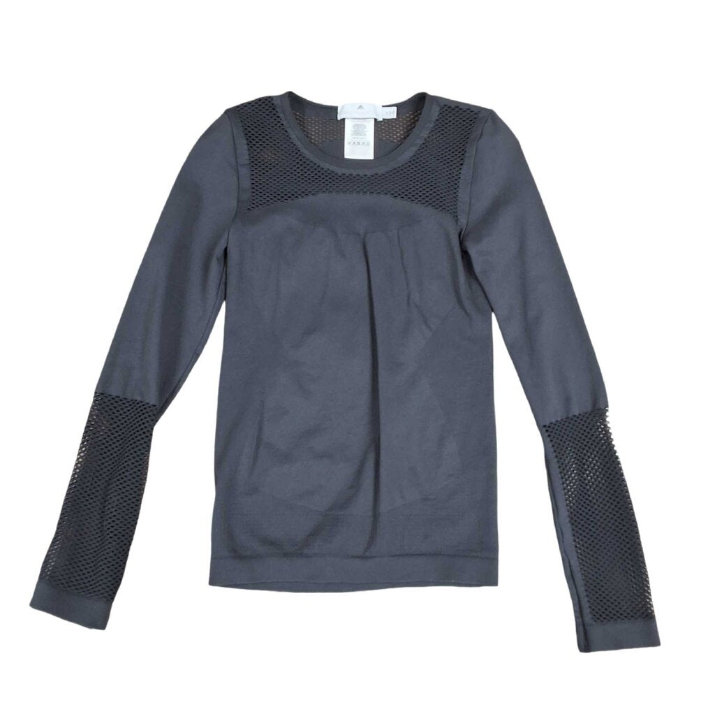 Stella McCartney x Adidas long sleeve workout top/net top