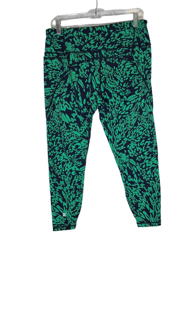 Sweatty Betty crop workout leggings/abstract