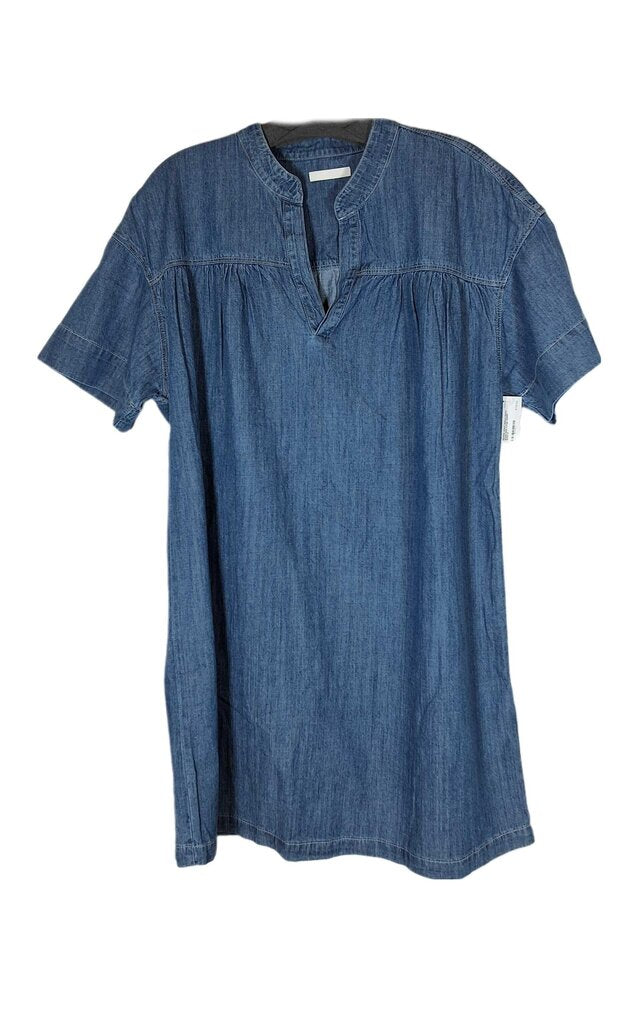 Mother short sleeve denim dress