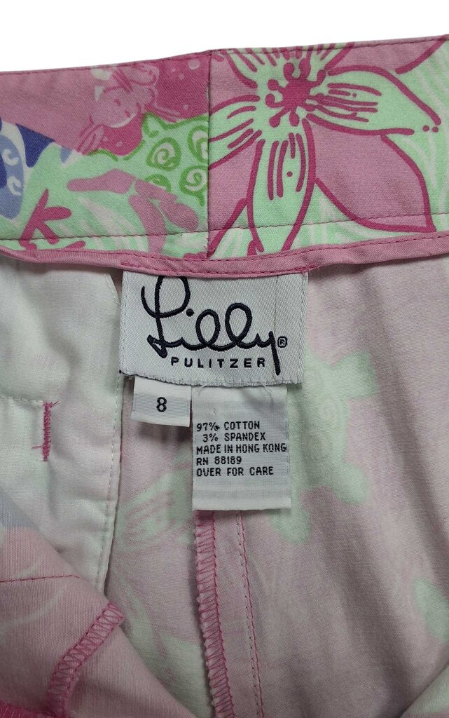 Lilly Pulitzer patchwork crop pant (vintage)