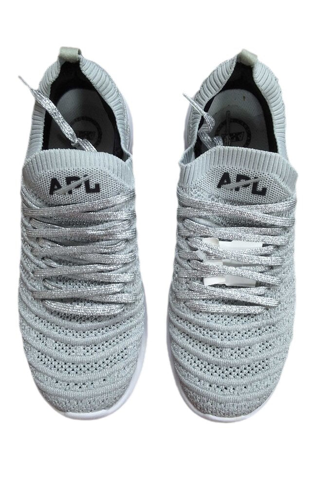 APL slip on mesh sneaker/shimmer strings