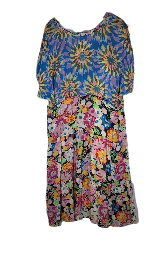 Johnny Was short sleeve floral top