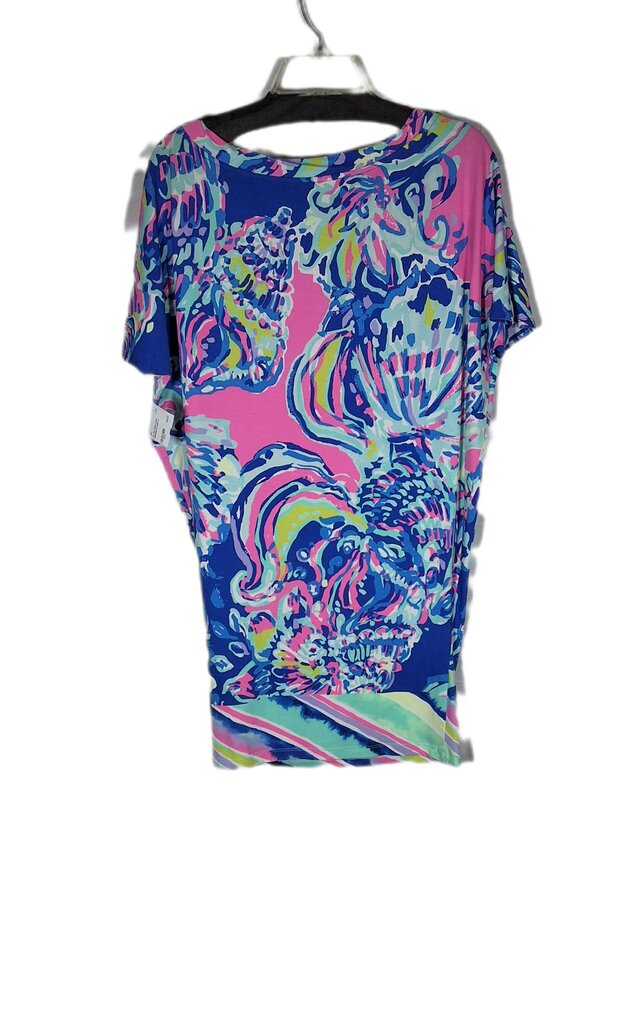 Lilly Pulitzer short sleeve cotton dress/abstract