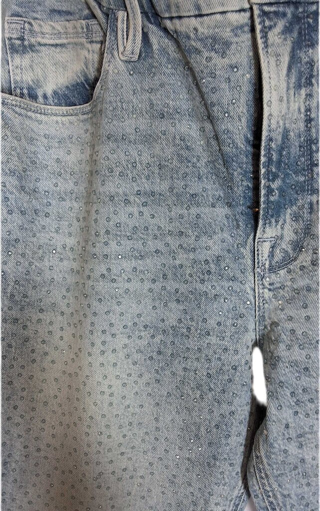Good American encrusted jeans