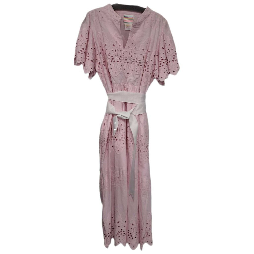 Gretchen Scott short sleeve maxi/eyelet