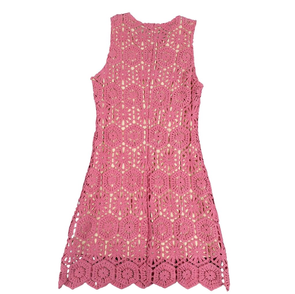 adelyn rae sleeveless sheath/crochet